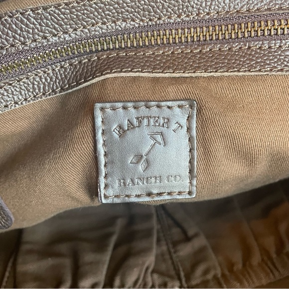 Rafter T Ranch Co. Hair on Hide Large Tote - Picture 7 of 12